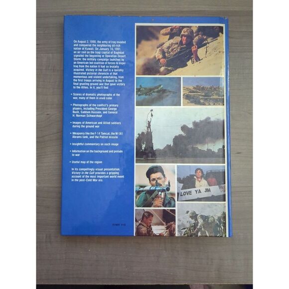 Victory in the Gulf A Photo Journal Collector's Edition 1991 Desert Storm HC - Picture 2 of 3